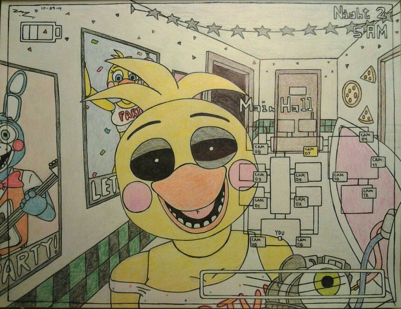 Рисунки ФНАФ