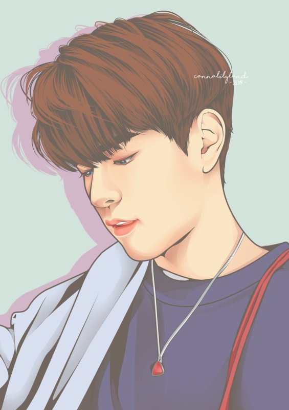 Минхо Stray Kids срисовка