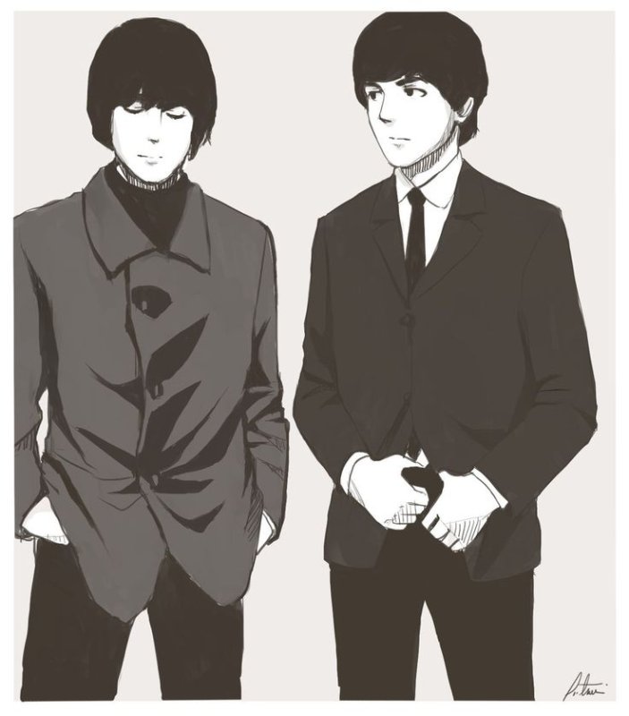 пол маккартни джон леннон