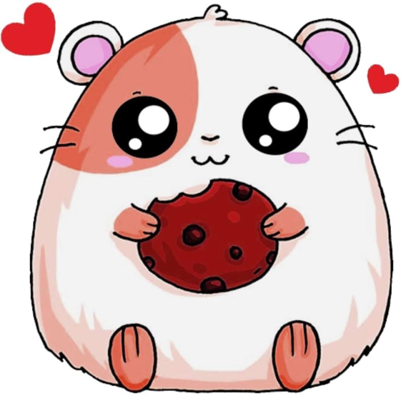 милые хомячки рисунки