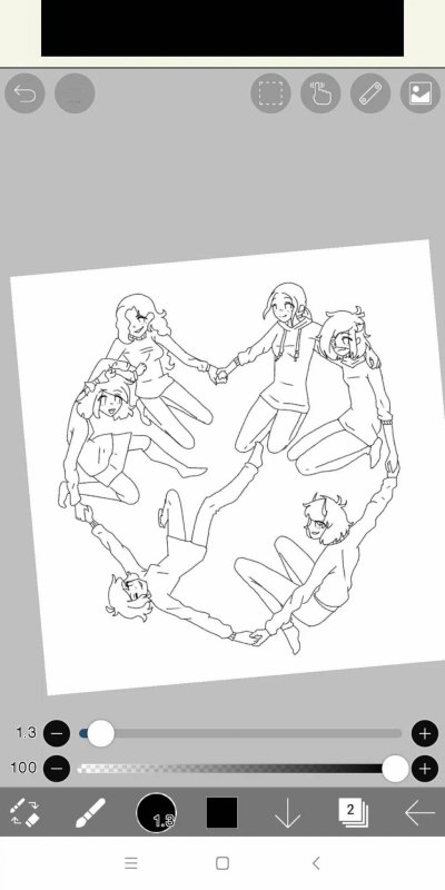 Позы для рисования в IBISPAINT X