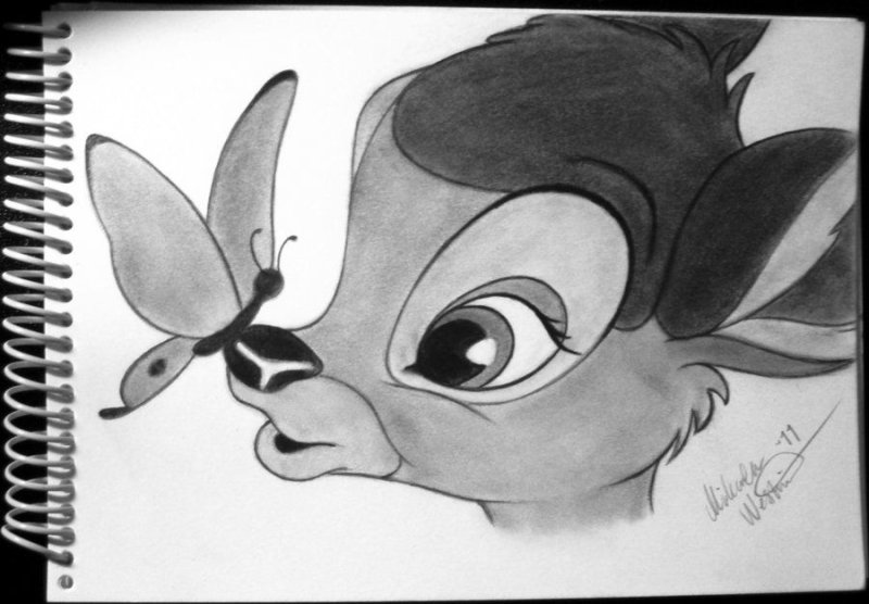 Картинки для срисовки мультяшные