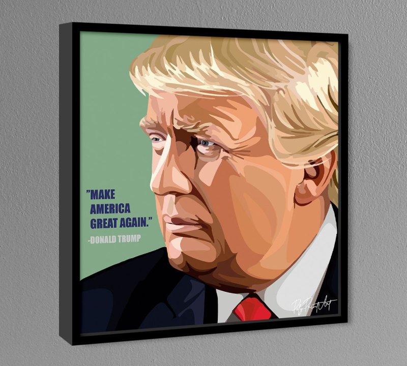 Дональд Трамп арт