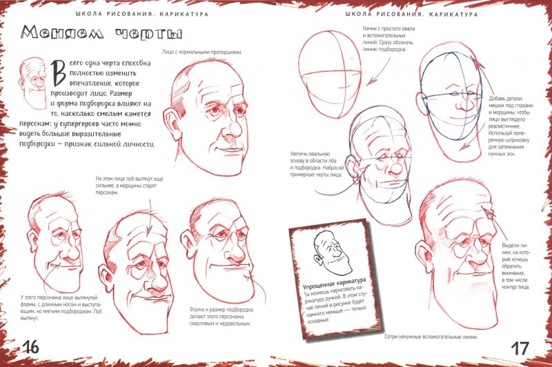 Учимся рисовать карикатуры