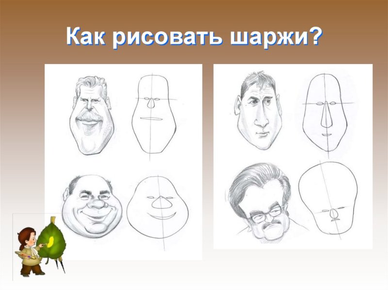 Сатирические образы человека изо