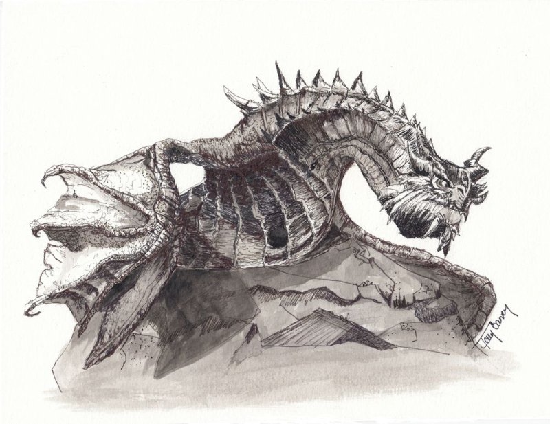 Скайрим Партурнакс тату