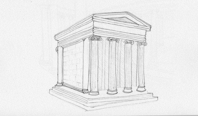 Древняя Греция храм Ники Аптерос