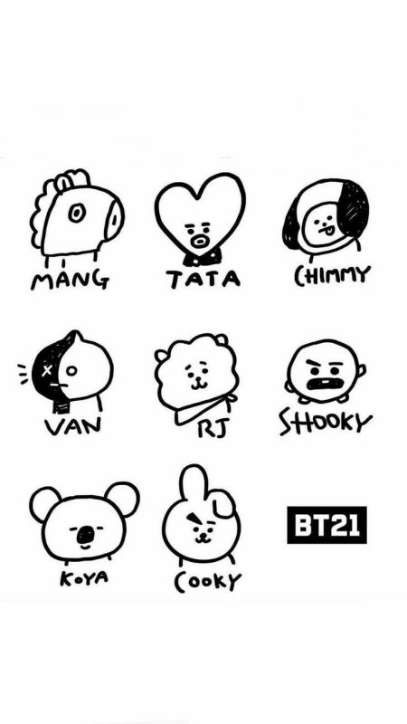 BTS Татуировки эскизы