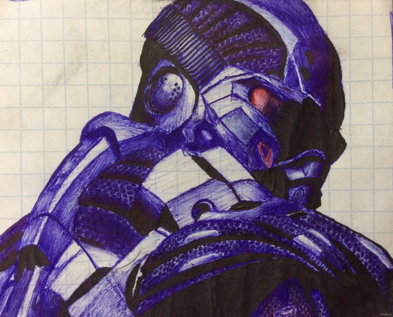 crysis карандашом