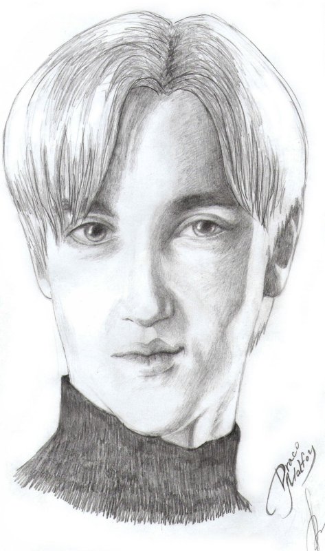 Драко Малфой для срисовки