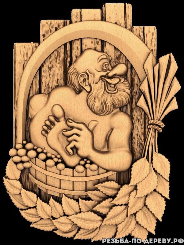 Выжигание для бани