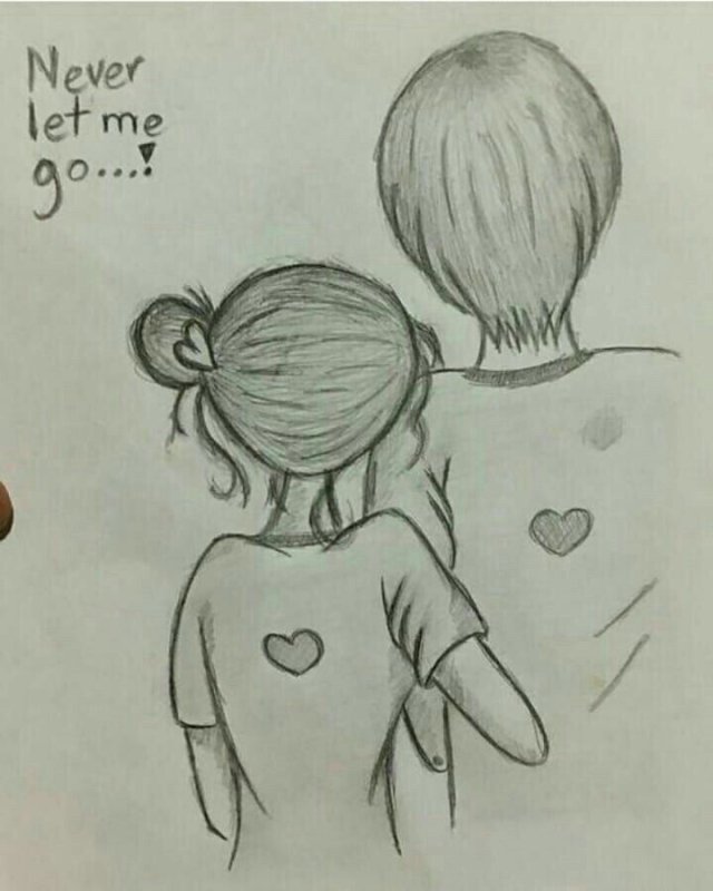 Любовные рисунки для срисовки