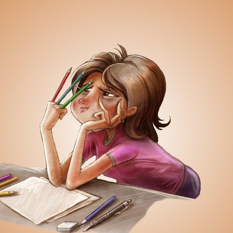 Вдохновение иллюстрация