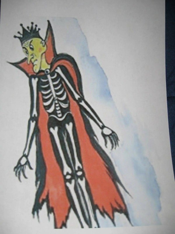 Кощей Бессмертный рисунок для детей