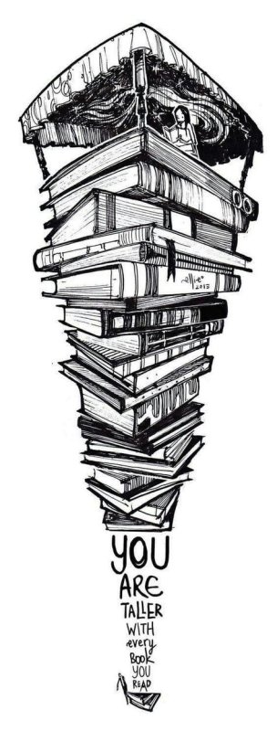 Зарисовка книги