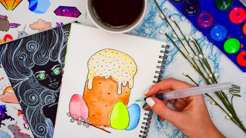 Идеи для рисования лёгкие и красивые