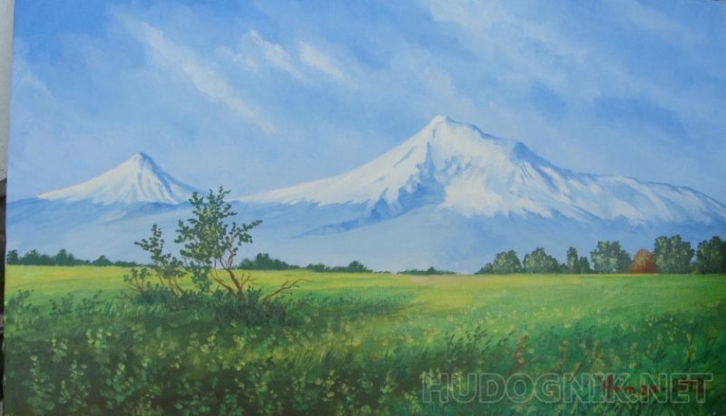 Гора Арарат глазами художника
