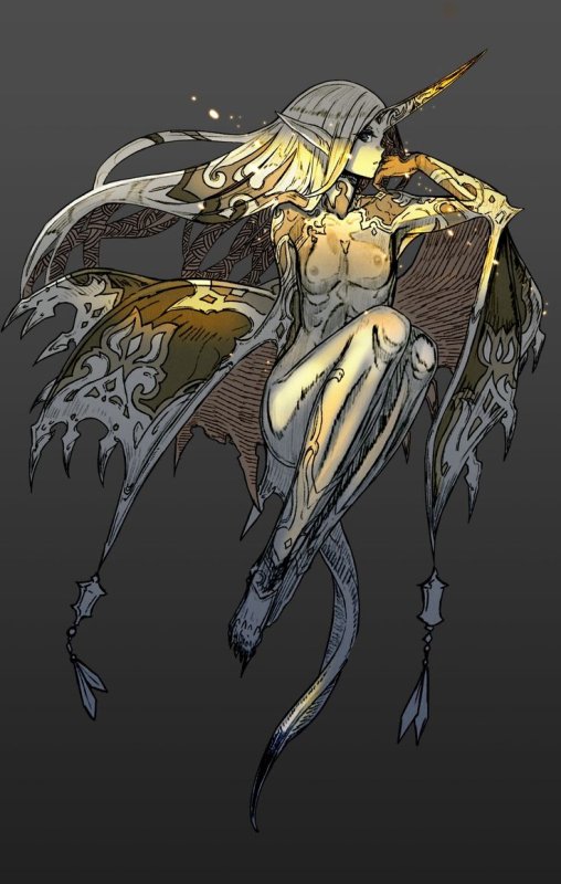 Monster girl арт