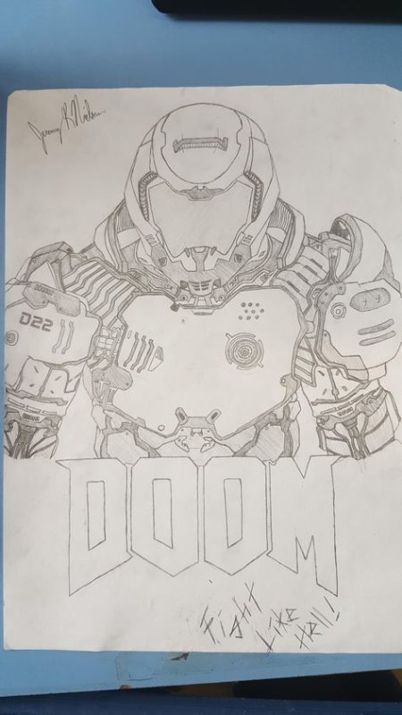 Doom рисунки