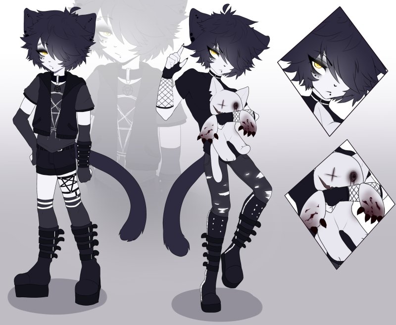 Идеи для ОС В гача эмо