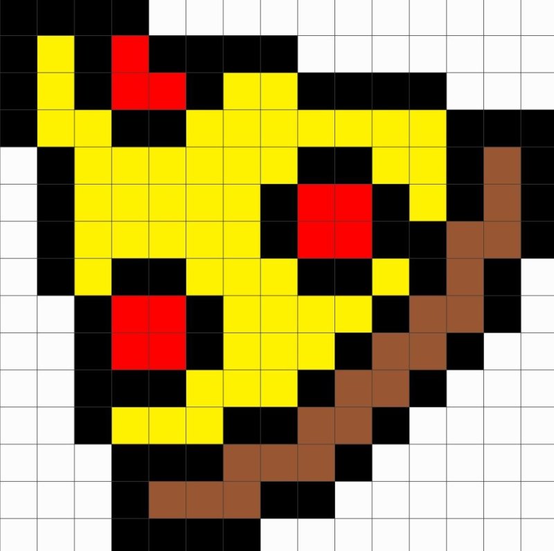 Рисунки по клеточкам маленькие