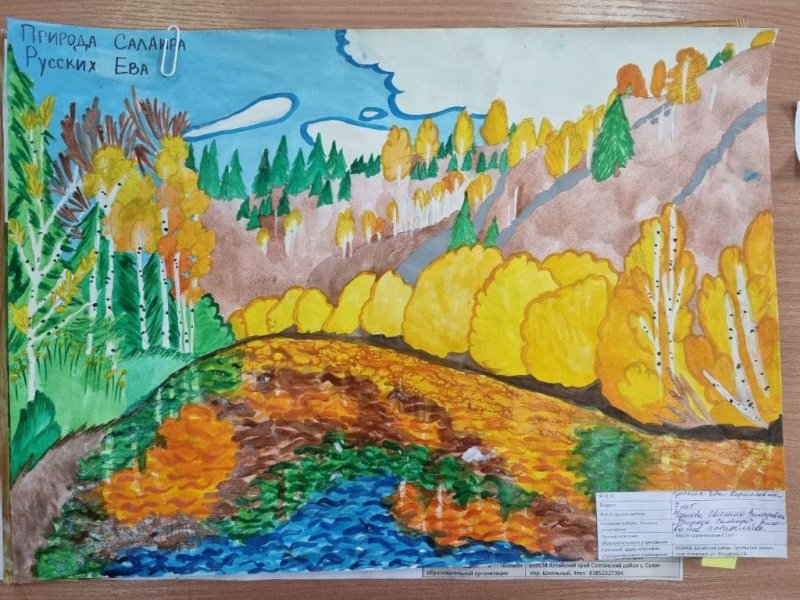 Рисунок на конкурс Сказочная осень