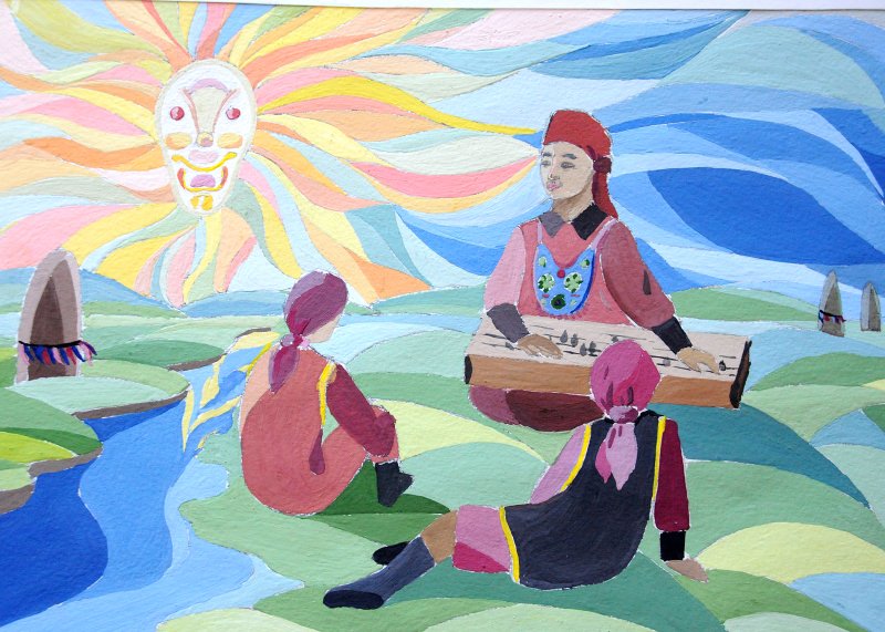 Хакасы рисунок