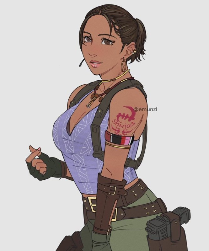 Resident Evil 5 Шева Аломар