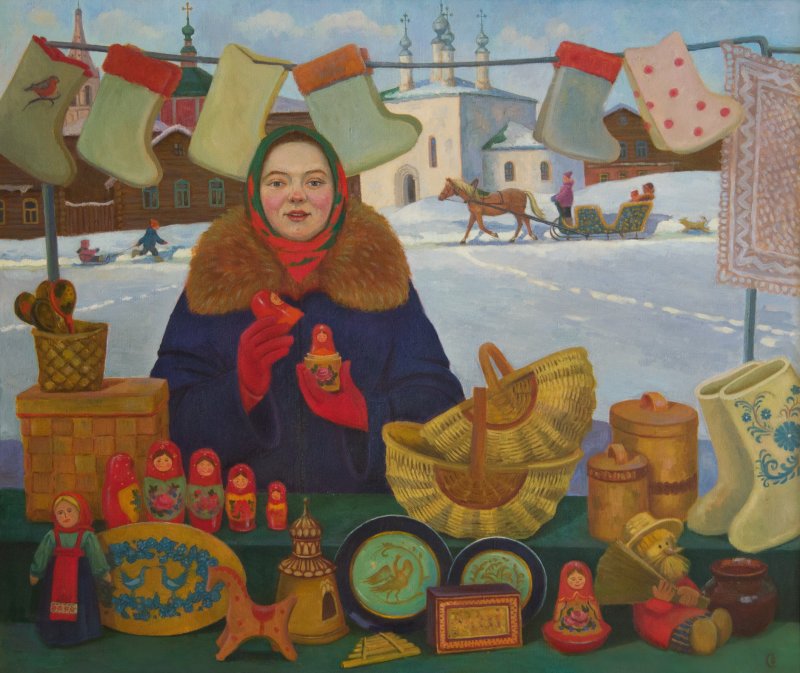 Ярмарка живопись