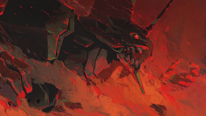 евангелион ева 01 арт