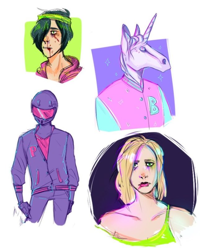 Райан Гослинг x Hotline Miami