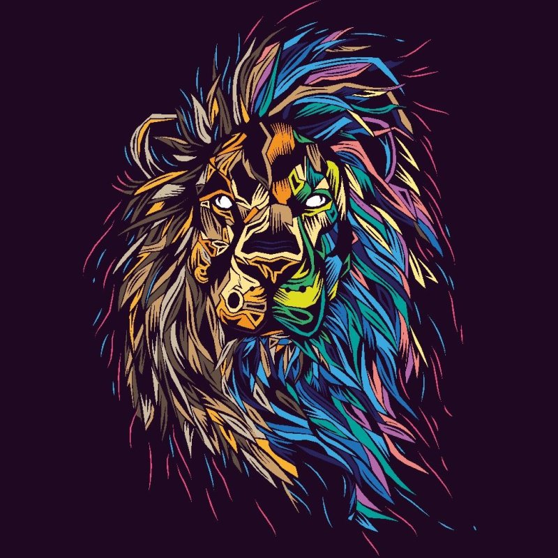 Лев Графика