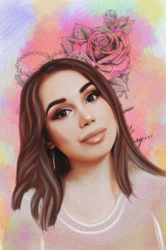 Арт портреты красавиц от Григоренко