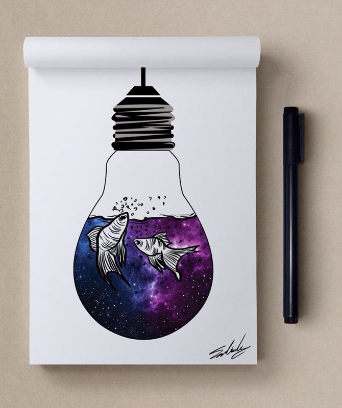 Космос идеи для рисунка