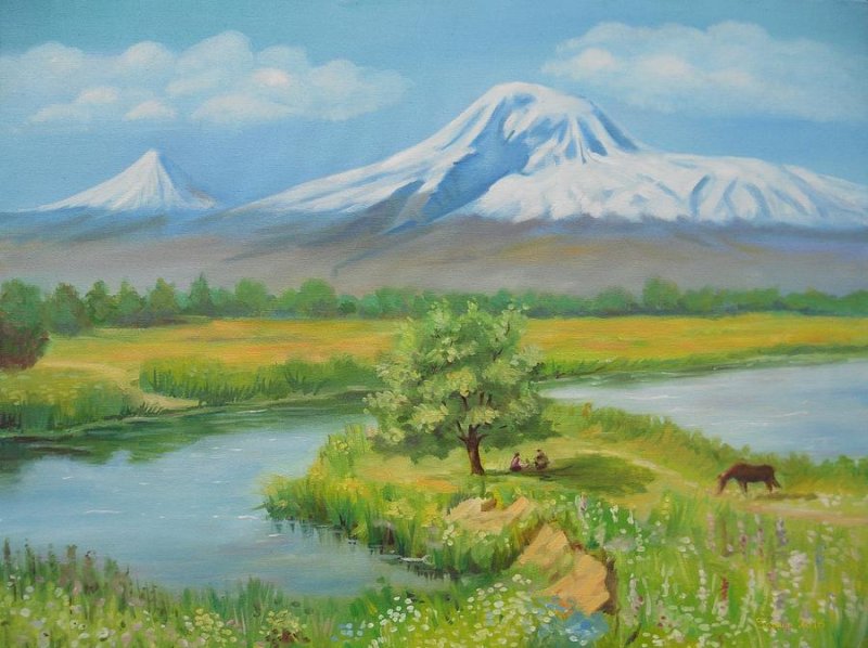 Картины Араратская Долина