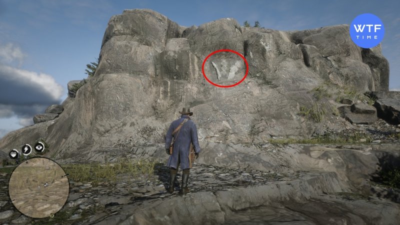 Каменный лик rdr 2