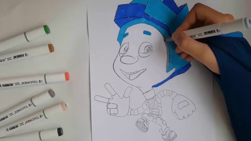 Фиксики рисунок