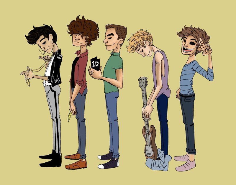 Gorillaz 1d
