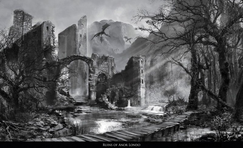 Заброшенные руины Геншин