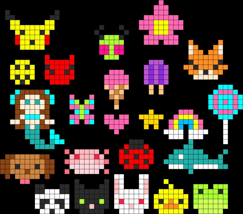 рисунка по клеточкам