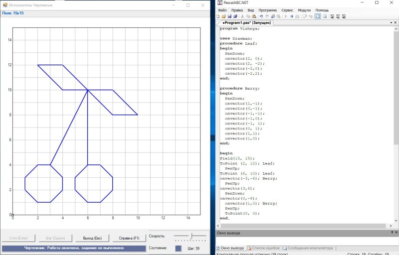 Кумир чертежник рисунки