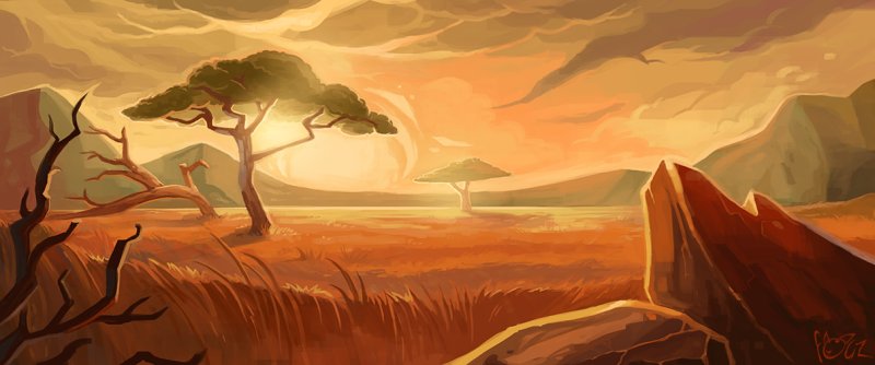 Король Лев Саванна