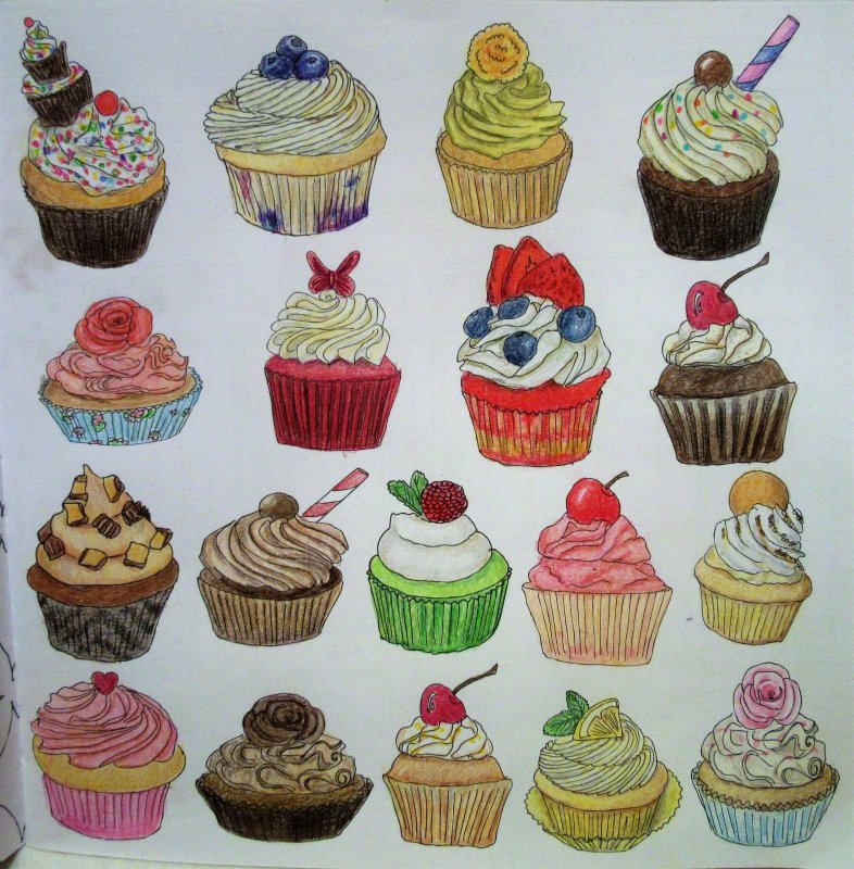 Пирожные для рисования