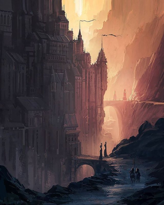 Фэнтези пейзажи