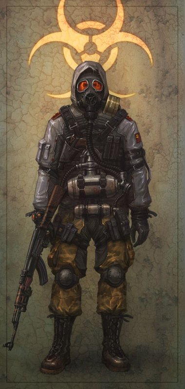 метро 2033 сталкер арт