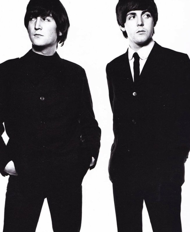 джон леннон и пол маккартни группа битлз