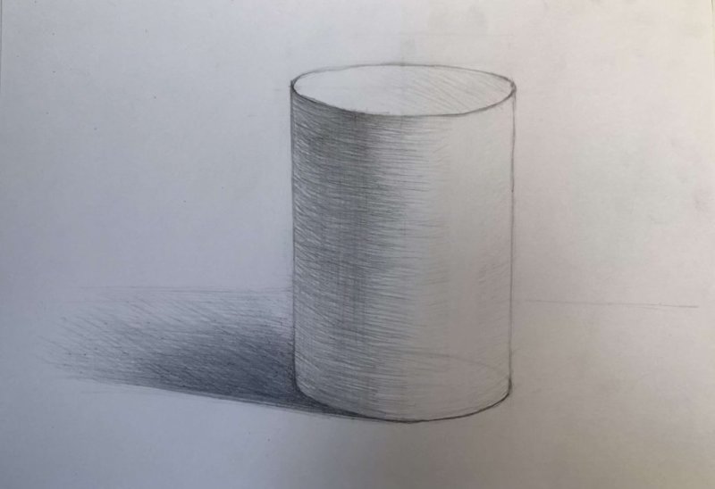Цилиндр рисунок