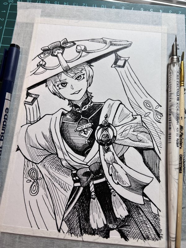 Рисунки Скарамуччи