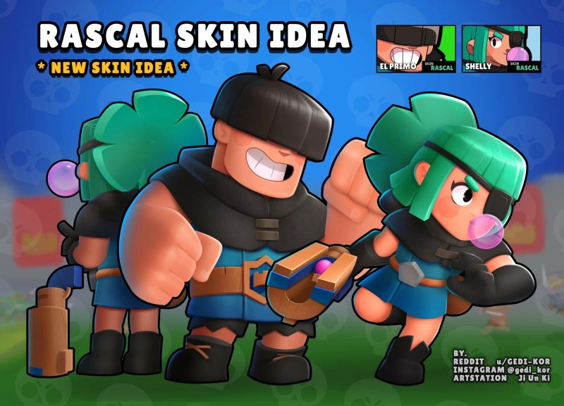 Brawl Stars скины