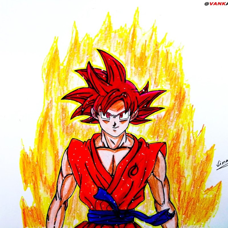 Нарисовать Гоку